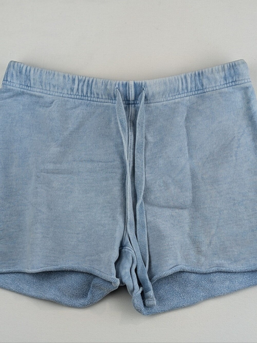 Frank & Eileen Tee Lab - Pearl Favorite Mineral Blue Sweatshorts Size Large - Picture 5 of 12